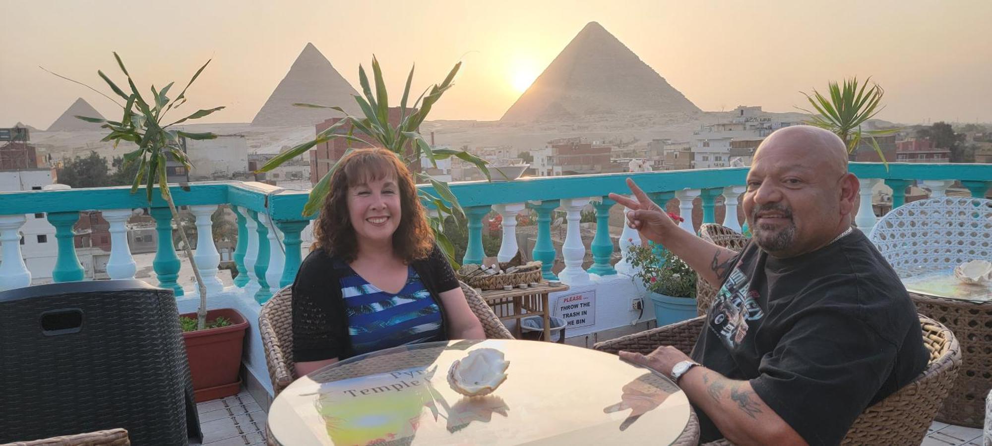 Pyramids Temple Guest House Kafrat al Jabal Exterior photo