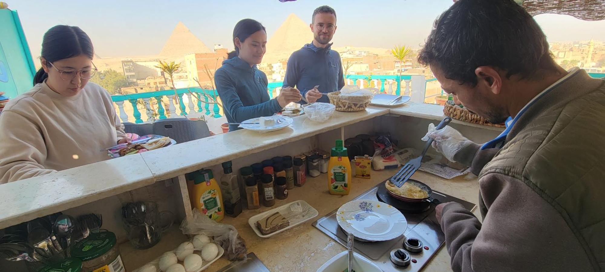 Pyramids Temple Guest House Kafrat al Jabal Exterior photo