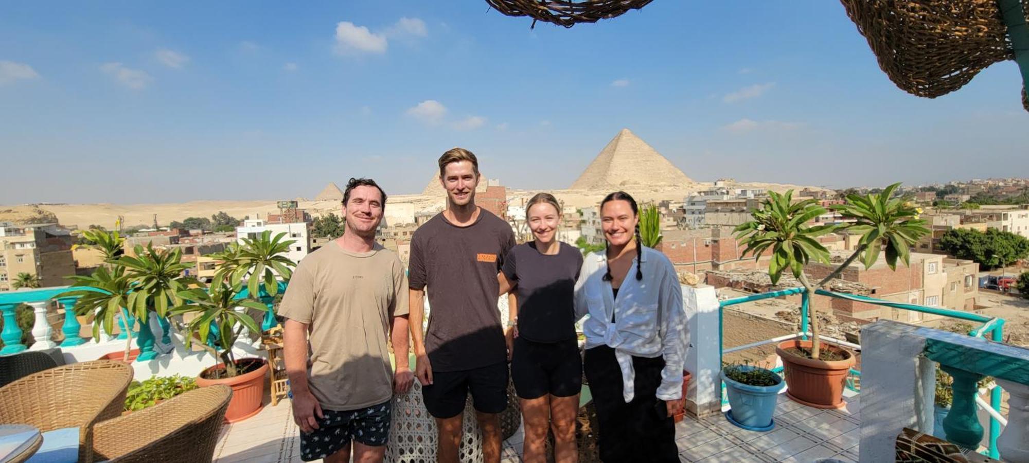 Pyramids Temple Guest House Kafrat al Jabal Exterior photo