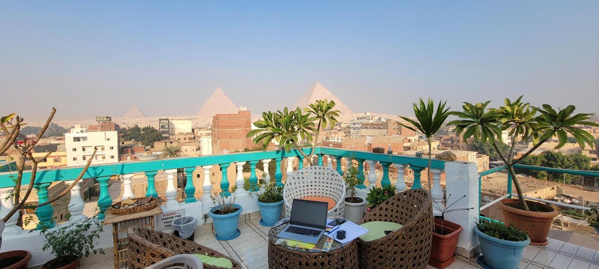 Pyramids Temple Guest House Kafrat al Jabal Exterior photo